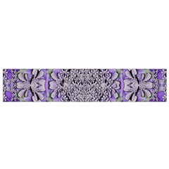 Floral Wreaths In The Beautiful Nature Mandala Small Flano Scarf by pepitasart