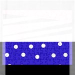 Mixed-lines-dots Black-bg Rectangular Jigsaw Puzzl Front