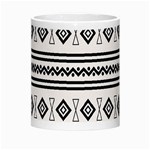 Black And White Aztec Morph Mugs Center