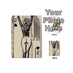 Morning My Dear    Sweet Perfection, Girl Stretching In The Bedroom Playing Cards 54 Designs (mini) by Casemiro