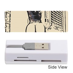 Morning My Dear    Sweet Perfection, Girl Stretching In The Bedroom Memory Card Reader (stick)