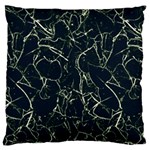 Neon Silhouette Leaves Print Pattern Standard Flano Cushion Case (One Side) Front