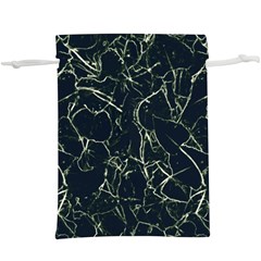 Neon Silhouette Leaves Print Pattern  Lightweight Drawstring Pouch (xl) by dflcprintsclothing