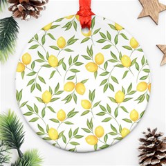 Lemons Ornament (round) by Angelandspot