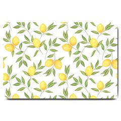 Lemons Large Doormat  by Angelandspot