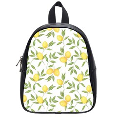 Lemons School Bag (small) by Angelandspot