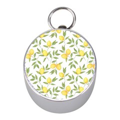 Lemons Mini Silver Compasses by Angelandspot