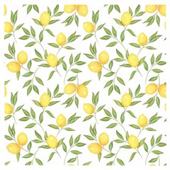 Lemons Wooden Puzzle Square