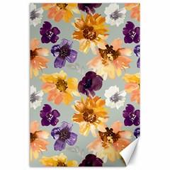 Floral Beauty Canvas 24  x 36 