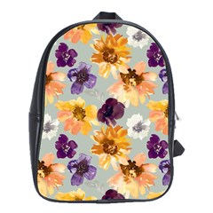 Floral Beauty School Bag (Large)