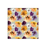 Floral Beauty Satin Bandana Scarf Front