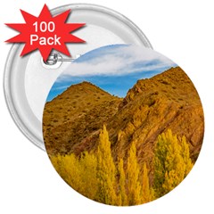 El Leoncito National Park, San Juan Province, Argentina 3  Buttons (100 Pack)  by dflcprintsclothing