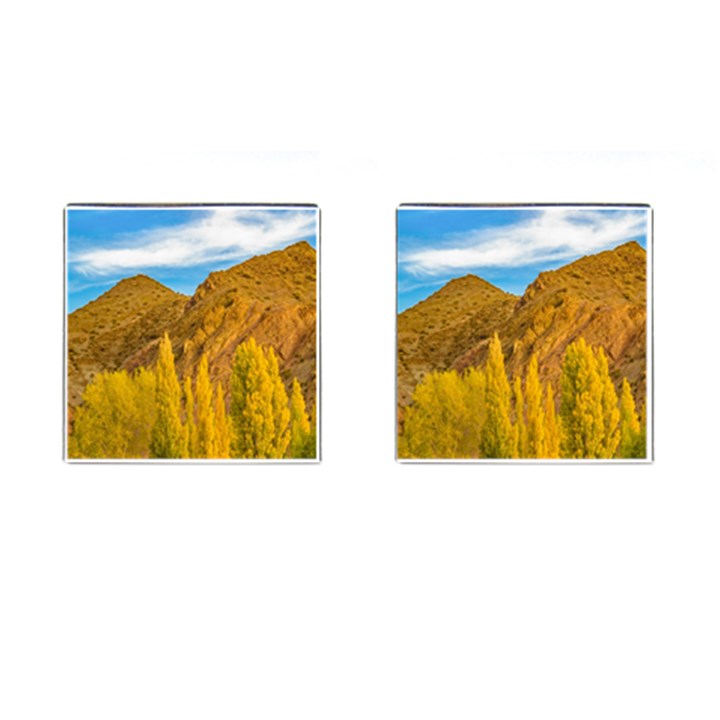 El Leoncito National Park, San Juan Province, Argentina Cufflinks (Square)