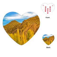 El Leoncito National Park, San Juan Province, Argentina Playing Cards Single Design (heart) by dflcprintsclothing