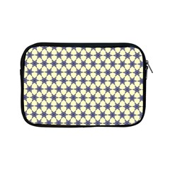 Navy Geometric Stars Pattern  Apple Ipad Mini Zipper Cases by Graphika