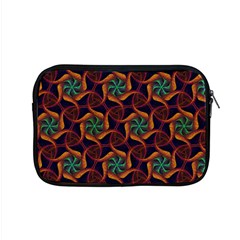 Trippy Teal & Orange Mandala Pattern  Apple Macbook Pro 15  Zipper Case