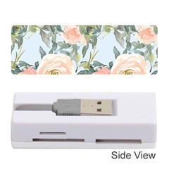 Pink Old Fashioned Roses Memory Card Reader (stick)