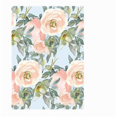 Pink Old Fashioned Roses Large Garden Flag (two Sides)