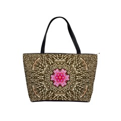 Earth Can Be A Beautiful Flower In The Universe Classic Shoulder Handbag by pepitasart