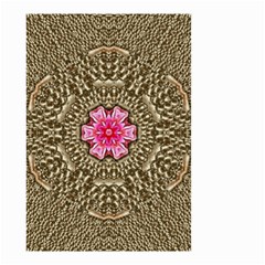 Earth Can Be A Beautiful Flower In The Universe Small Garden Flag (two Sides) by pepitasart