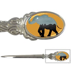 Illustrations Sketch Elephant Wallpaper Letter Opener by HermanTelo