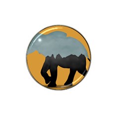 Illustrations Sketch Elephant Wallpaper Hat Clip Ball Marker (4 Pack) by HermanTelo