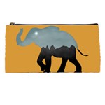 Illustrations Sketch Elephant Wallpaper Pencil Case Front