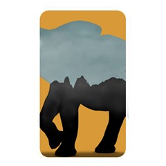 Illustrations Sketch Elephant Wallpaper Memory Card Reader (rectangular) by HermanTelo