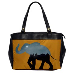 Illustrations Sketch Elephant Wallpaper Oversize Office Handbag