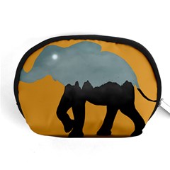 Illustrations Sketch Elephant Wallpaper Accessory Pouch (medium)