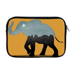 Illustrations Sketch Elephant Wallpaper Apple Macbook Pro 17  Zipper Case by HermanTelo