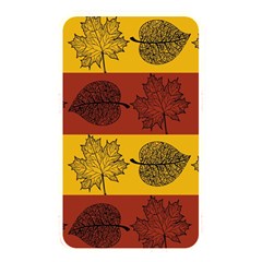 Autumn Leaves Colorful Nature Memory Card Reader (rectangular) by Mariart