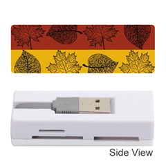 Autumn Leaves Colorful Nature Memory Card Reader (stick)