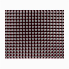 Red Halloween Spider Tile Pattern Small Glasses Cloth by snowwhitegirl