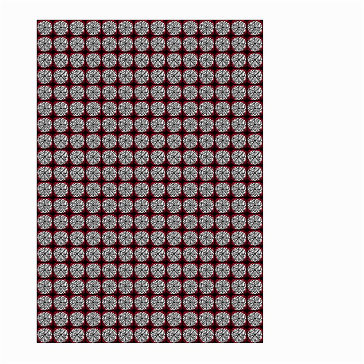 Red Halloween Spider Tile Pattern Large Garden Flag (Two Sides)