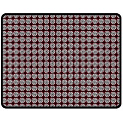 Red Halloween Spider Tile Pattern Double Sided Fleece Blanket (medium)  by snowwhitegirl