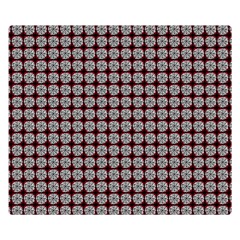 Red Halloween Spider Tile Pattern Double Sided Flano Blanket (small)  by snowwhitegirl