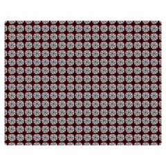 Red Halloween Spider Tile Pattern Double Sided Flano Blanket (medium)  by snowwhitegirl