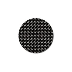 Daisy Black Golf Ball Marker (4 Pack) by snowwhitegirl