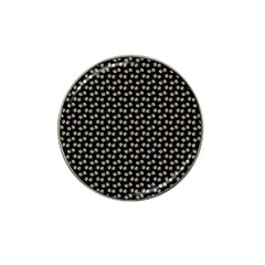 Daisy Black Hat Clip Ball Marker (4 Pack) by snowwhitegirl