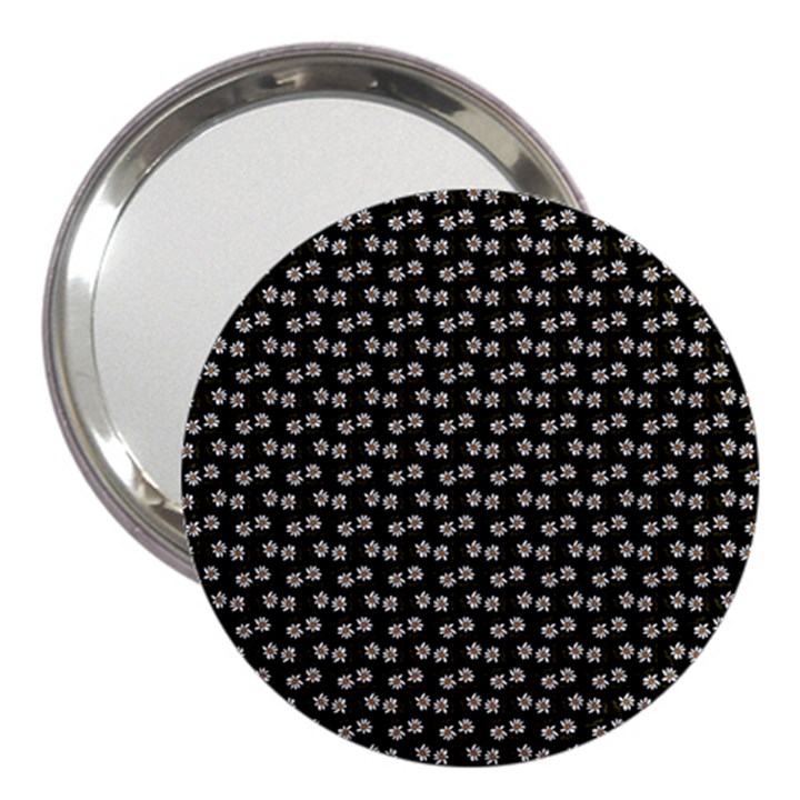 Daisy Black 3  Handbag Mirrors