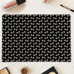 Daisy Black Cosmetic Bag (xxl)