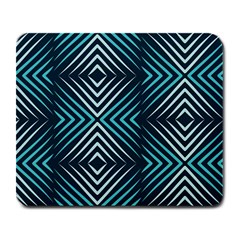 Blue Motif Design Large Mousepads by tmsartbazaar