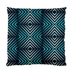 Blue Motif Design Standard Cushion Case (one Side) by tmsartbazaar