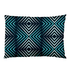 Blue Motif Design Pillow Case by tmsartbazaar