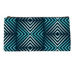 Blue Motif Design Pencil Case by tmsartbazaar