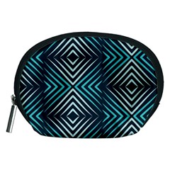 Blue Motif Design Accessory Pouch (medium) by tmsartbazaar