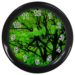 Big Trees, El Leoncito National Park, San Juan, Argentina Wall Clock (black)