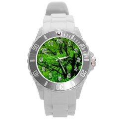 Big Trees, El Leoncito National Park, San Juan, Argentina Round Plastic Sport Watch (l) by dflcprintsclothing