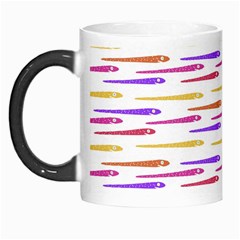 Cartoon Style Snake Drawing Motif Pattern Print Morph Mugs by dflcprintsclothing